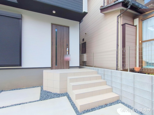 愛知県春日井市高蔵寺町７丁目の新築戸建て完成写真 2025年8月4日撮影