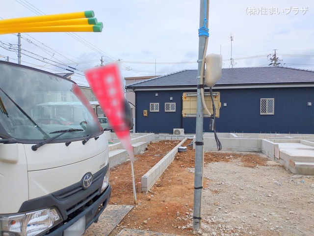 愛知県春日井市味美白山町１丁目の新築戸建て基礎写真 2025年5月21日撮影