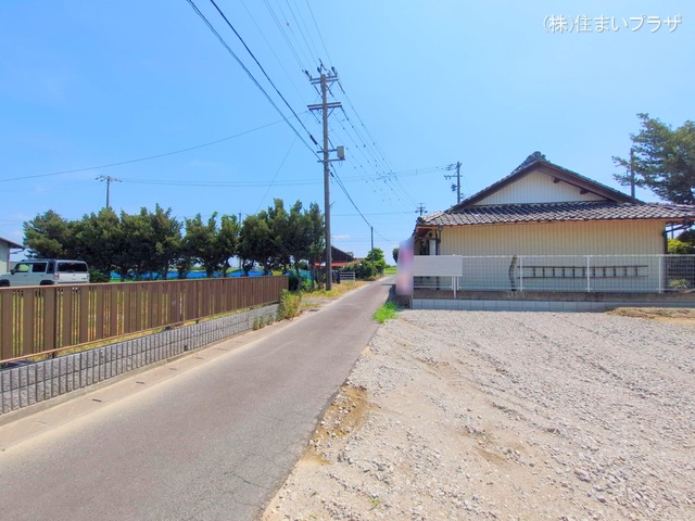 愛知県稲沢市平和町　法立北瀬古の新築戸建て更地・土地写真 2025年8月19日撮影