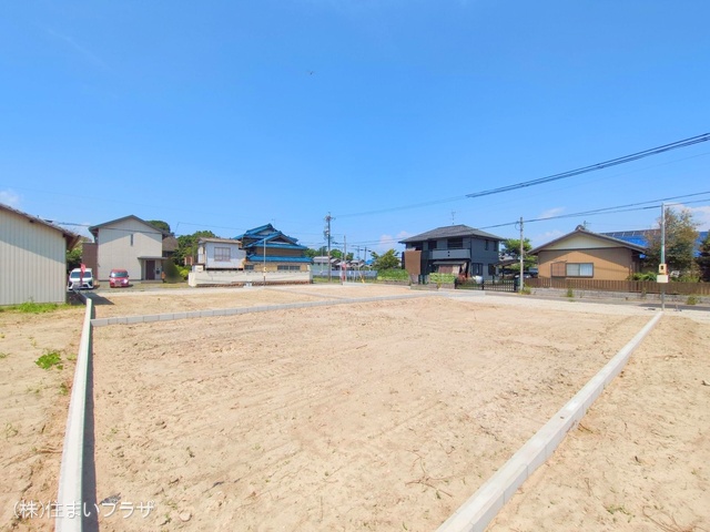 愛知県稲沢市平和町　法立北瀬古の新築戸建て更地・土地写真 2025年8月19日撮影