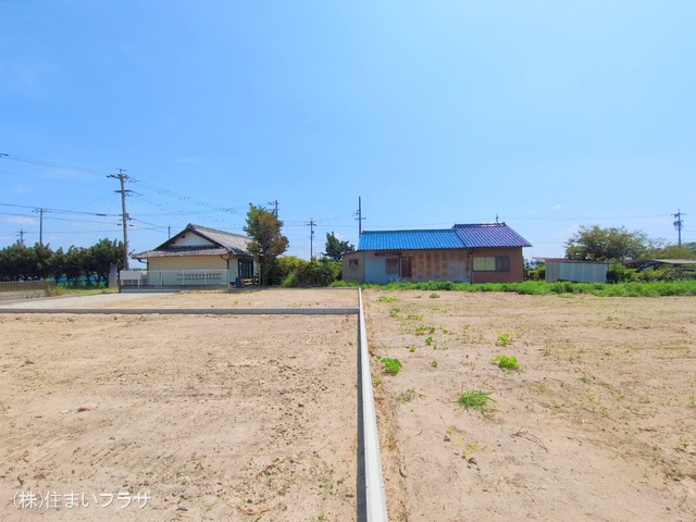 愛知県稲沢市平和町　法立北瀬古の新築戸建て更地・土地写真 2025年8月19日撮影