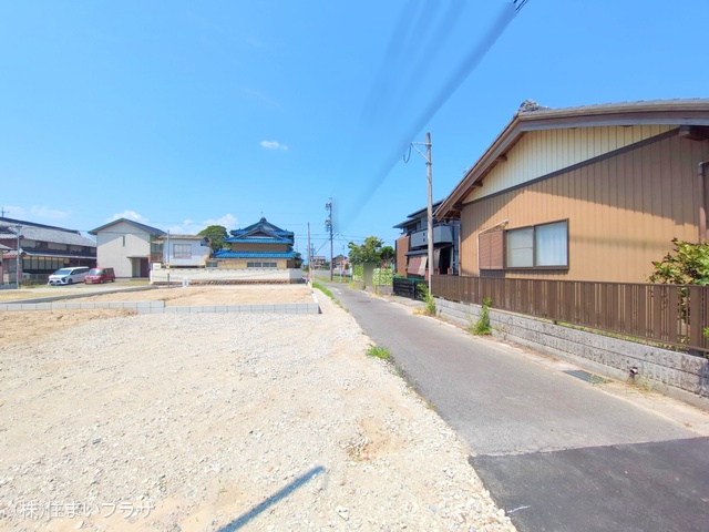 愛知県稲沢市平和町　法立北瀬古の新築戸建て更地・土地写真 2025年8月19日撮影