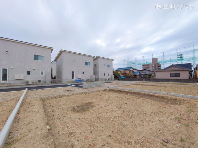 愛知県一宮市今伊勢町　本神戸字立切の新築戸建て更地・土地写真 2025年3月30日撮影
