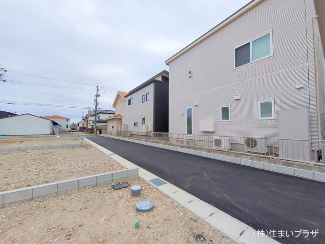 愛知県一宮市今伊勢町　本神戸字立切の新築戸建て更地・土地写真 2025年3月30日撮影