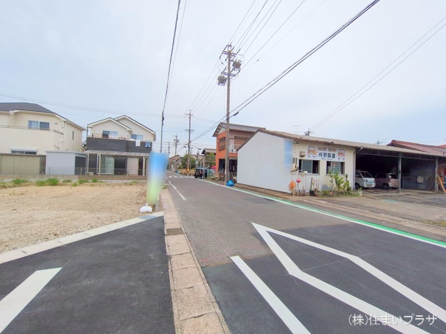 愛知県一宮市今伊勢町　本神戸字立切の新築戸建て更地・土地写真 2025年4月27日撮影