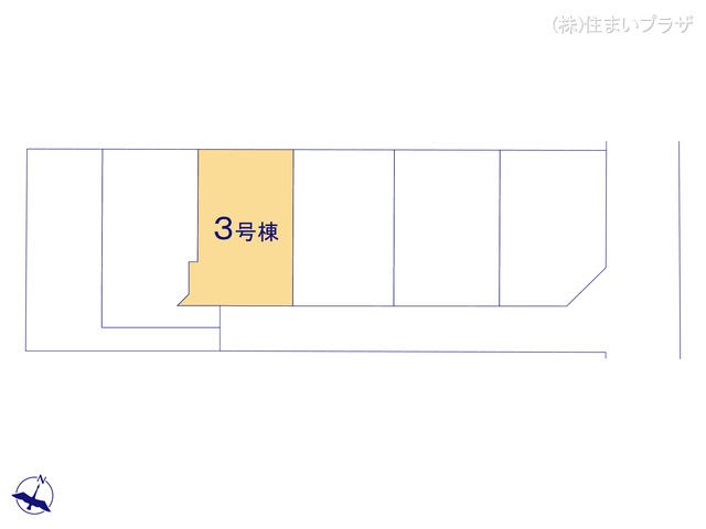 愛知県一宮市今伊勢町　本神戸字立切の新築戸建て全体区画図 ※図面と異なる場合は現況を優先