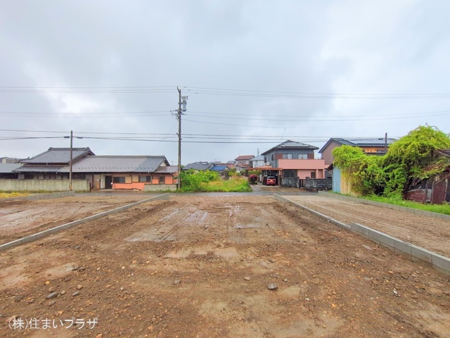 愛知県江南市河野町川西の新築戸建て更地・土地写真 2025年5月5日撮影