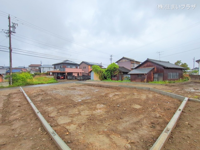 愛知県江南市河野町川西の新築戸建て更地・土地写真 2025年5月5日撮影