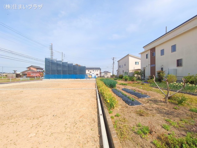 愛知県一宮市木曽川町　門間字南島海の新築戸建て更地・土地写真 2025年4月7日撮影