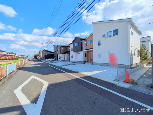 愛知県一宮市木曽川町　門間字南島海の新築戸建て完成写真 2025年11月9日撮影