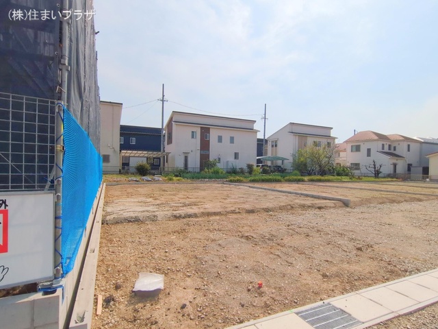 愛知県一宮市木曽川町　門間字南島海の新築戸建て更地・土地写真 2025年4月7日撮影