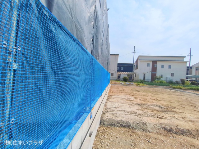愛知県一宮市木曽川町　門間字南島海の新築戸建て更地・土地写真 2025年4月7日撮影