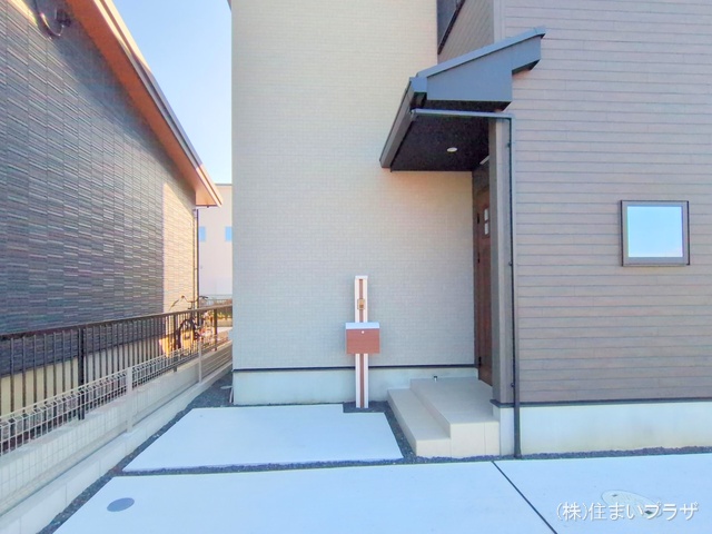 愛知県一宮市木曽川町　門間字南島海の新築戸建て完成写真 2025年11月9日撮影