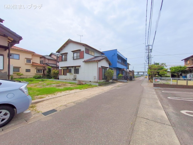 愛知県一宮市今伊勢町 宮後字西茶原の新築戸建て更地・土地写真 2025年5月20日撮影