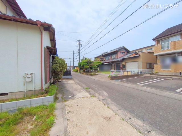 愛知県一宮市今伊勢町 宮後字西茶原の新築戸建て更地・土地写真 2025年5月20日撮影