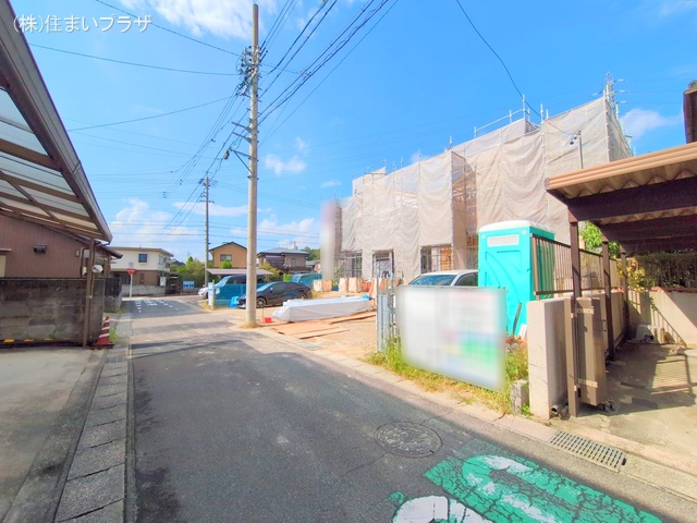 愛知県小牧市大字本庄の新築戸建てシート写真 2025年9月30日撮影