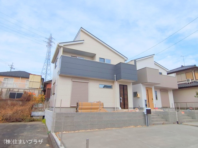 愛知県小牧市大字本庄の新築戸建て外構写真 2025年11月26日撮影