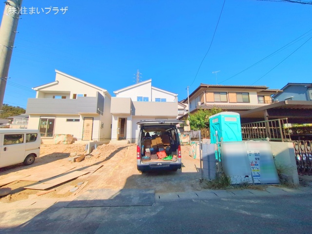 愛知県小牧市大字本庄の新築戸建て外構写真 2025年10月29日撮影