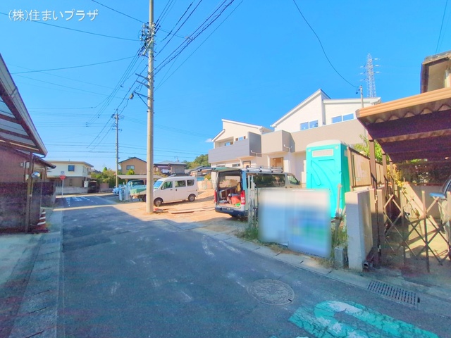 愛知県小牧市大字本庄の新築戸建て外構写真 2025年10月29日撮影