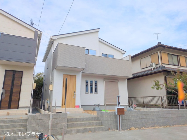 愛知県小牧市大字本庄の新築戸建て外構写真 2025年11月26日撮影