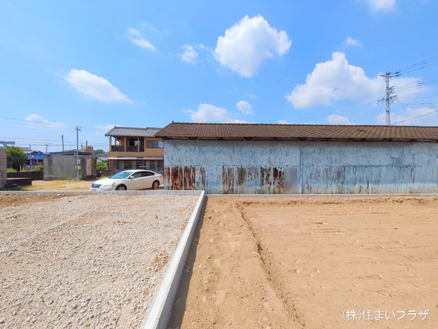 愛知県江南市河野町河野の新築戸建て更地・土地写真 2025年7月30日撮影