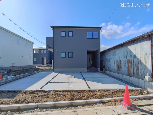 愛知県江南市河野町河野の新築戸建て外構写真 2026年1月29日撮影