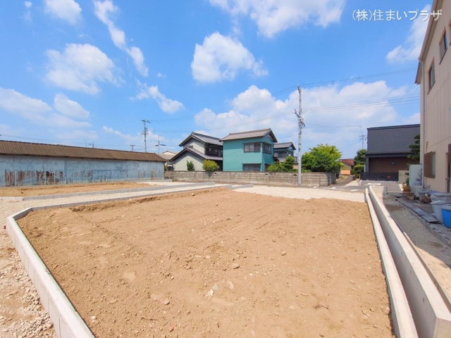 愛知県江南市河野町河野の新築戸建て更地・土地写真 2025年7月30日撮影