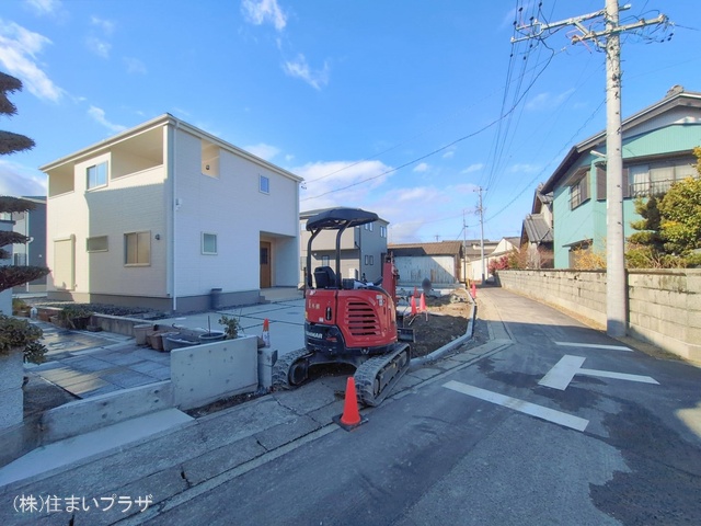 愛知県江南市河野町河野の新築戸建て外構写真 2026年1月29日撮影
