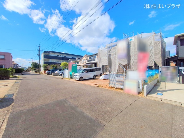 愛知県春日井市高山町３丁目の新築戸建てシート写真 2025年10月27日撮影