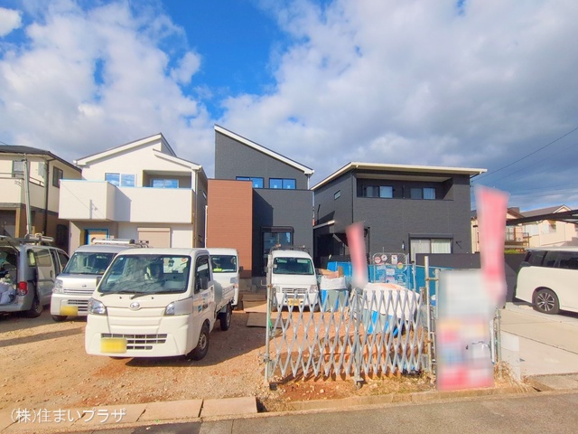 愛知県春日井市高山町３丁目の新築戸建て外構写真 2025年11月18日撮影