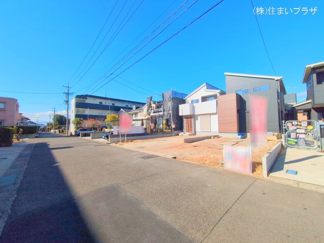 愛知県春日井市高山町３丁目の新築戸建て外構写真 2025年12月11日撮影