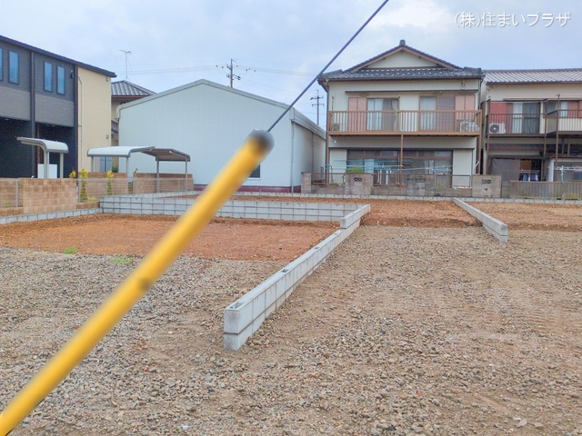 愛知県春日井市東野町西2丁目の新築戸建て更地・土地写真 2025年7月15日撮影