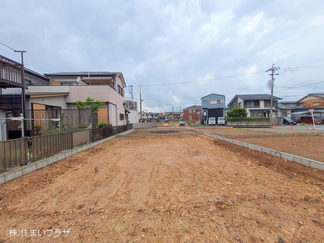 愛知県春日井市東野町西２丁目の新築戸建て更地・土地写真 2025年7月15日撮影