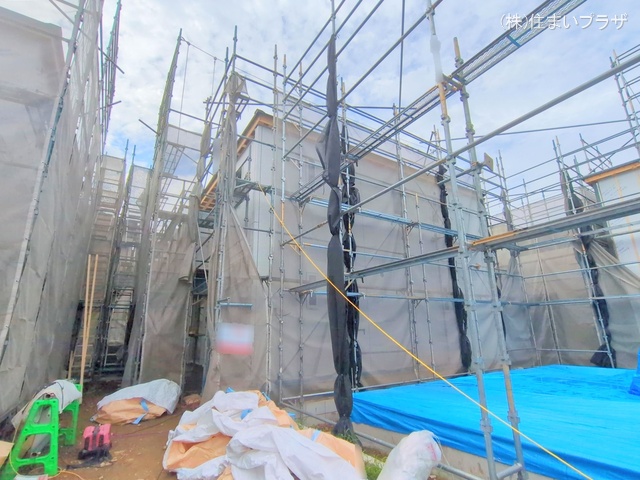 愛知県春日井市東野町西２丁目の新築戸建てシート写真 2025年9月10日撮影