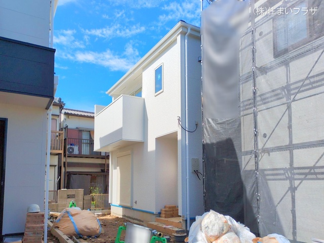 愛知県春日井市東野町西２丁目の新築戸建て外構写真 2025年10月5日撮影