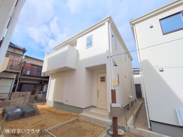 愛知県春日井市東野町西２丁目の新築戸建て外構写真 2025年11月3日撮影