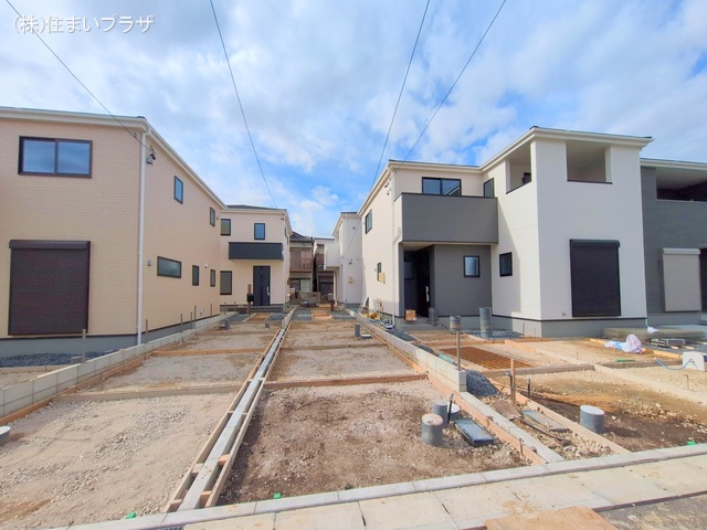 愛知県春日井市東野町西２丁目の新築戸建て外構写真 2025年11月3日撮影