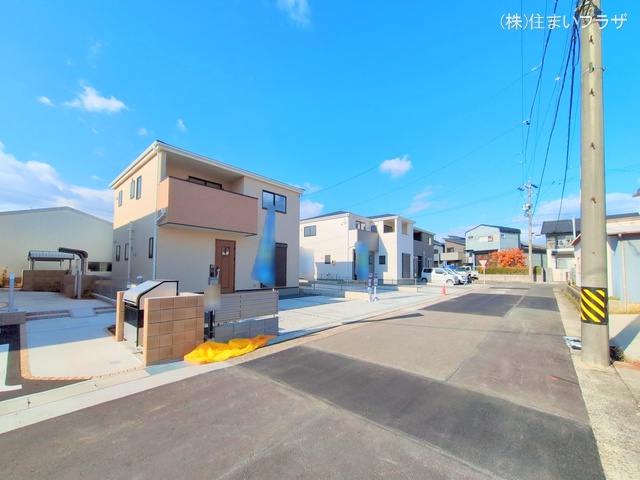 愛知県春日井市東野町西２丁目の新築戸建て完成写真 2025年11月25日撮影
