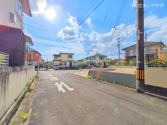 愛知県小牧市大字本庄の新築戸建て更地・土地写真 2025年8月5日撮影