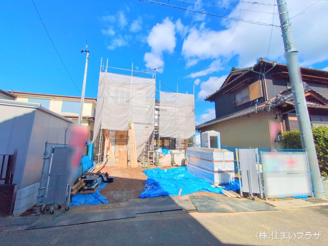 愛知県春日井市岩野町１丁目の新築戸建てシート写真 2025年10月27日撮影