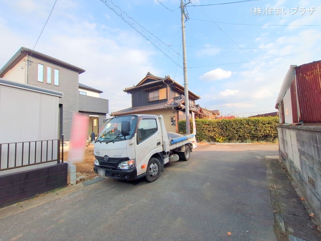 愛知県春日井市岩野町１丁目の新築戸建て外構写真 2025年12月7日撮影