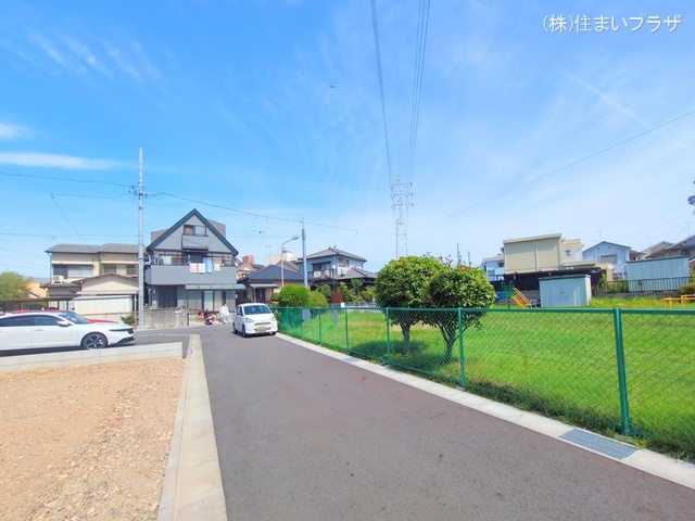 愛知県春日井市六軒屋町1丁目の新築戸建て更地・土地写真 2025年9月21日撮影