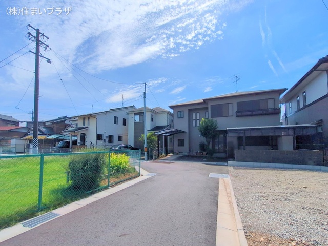 愛知県春日井市六軒屋町1丁目の新築戸建て更地・土地写真 2025年9月21日撮影