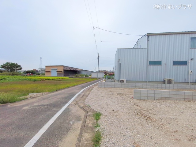 愛知県江南市安良町郷中の新築戸建て更地・土地写真 2025年9月23日撮影