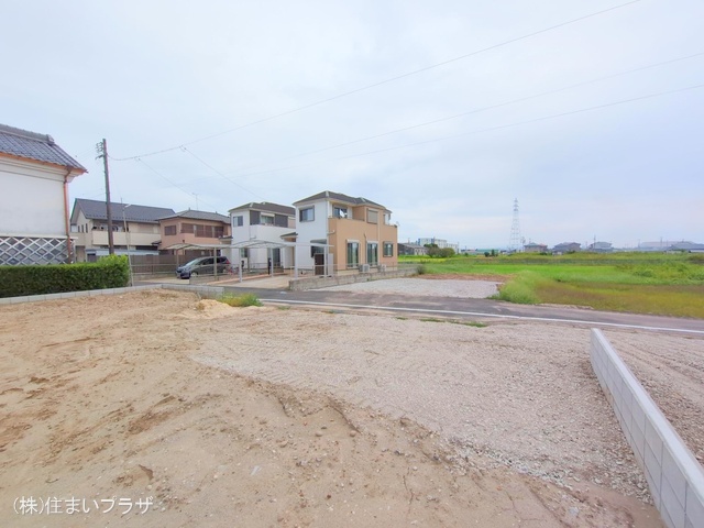 愛知県江南市安良町郷中の新築戸建て更地・土地写真 2025年9月23日撮影