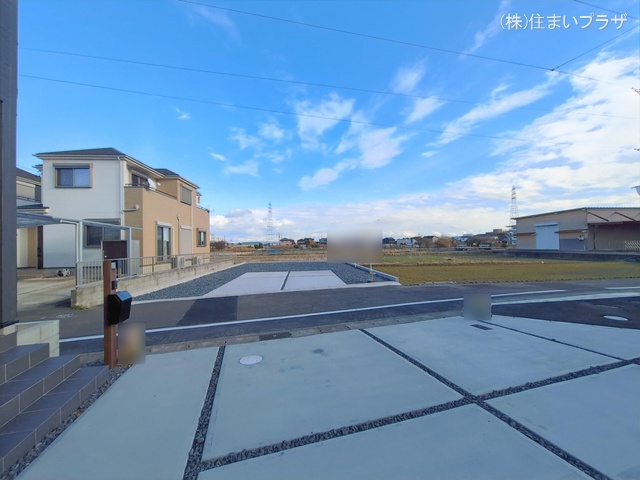 愛知県江南市安良町郷中の新築戸建て完成写真 2026年1月21日撮影