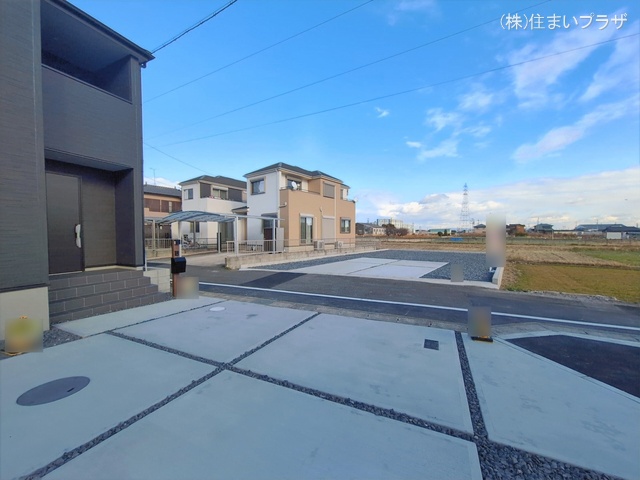 愛知県江南市安良町郷中の新築戸建て完成写真 2026年1月21日撮影