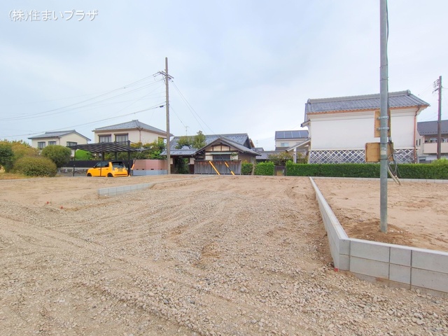 愛知県江南市安良町郷中の新築戸建て更地・土地写真 2025年9月23日撮影