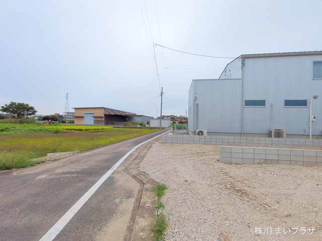 愛知県江南市安良町郷中の新築戸建て更地・土地写真 2025年9月23日撮影