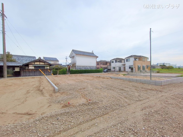 愛知県江南市安良町郷中の新築戸建て更地・土地写真 2025年9月23日撮影